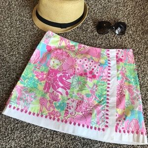 *MAKE OFFER!!* Lilly Pulitzer Patchwork Skort